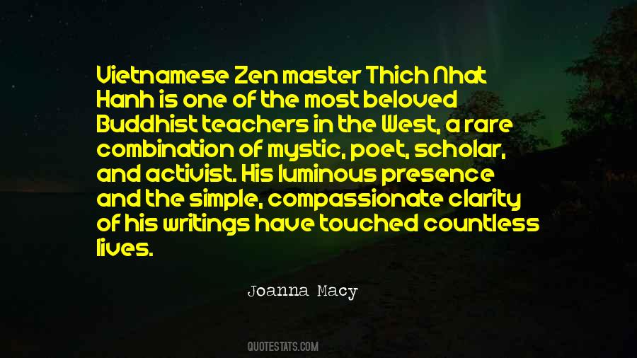 Quotes About Thich Nhat Hanh #1009621