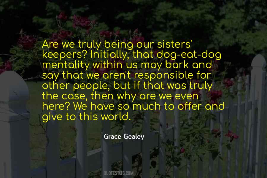 Sisters Keepers Quotes #1561972