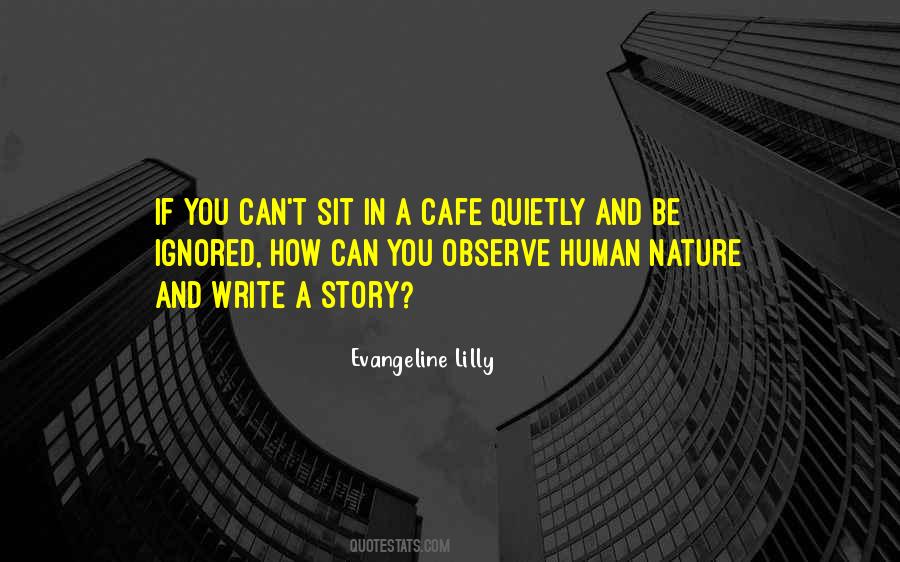 Sit And Observe Quotes #1362091