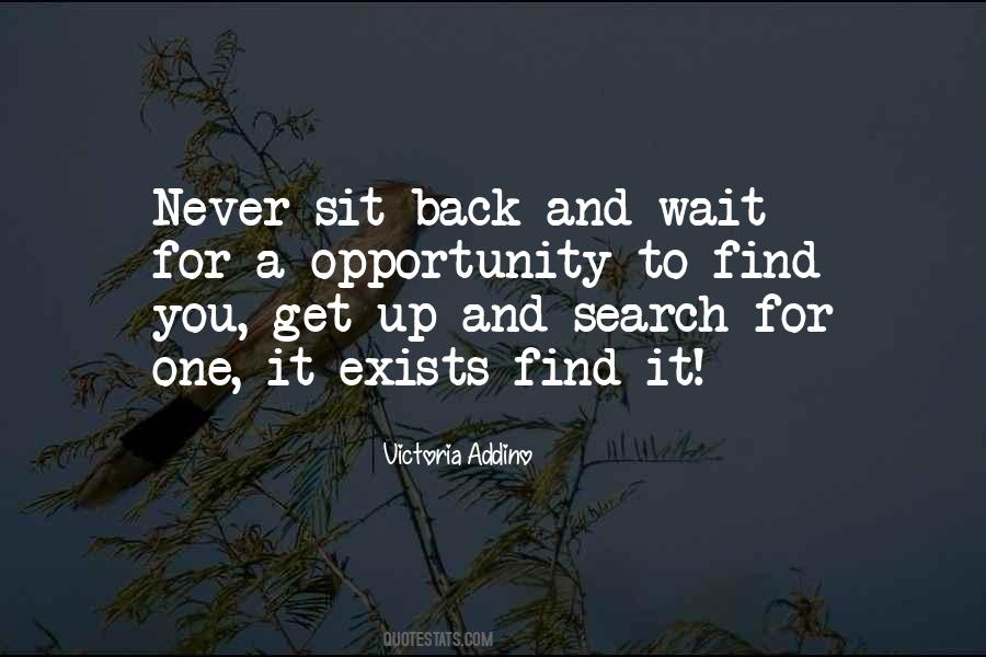 Sit And Wait Quotes #16729