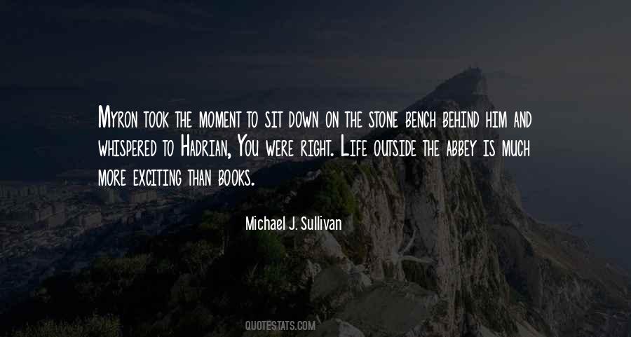 Sit Outside Quotes #1824600