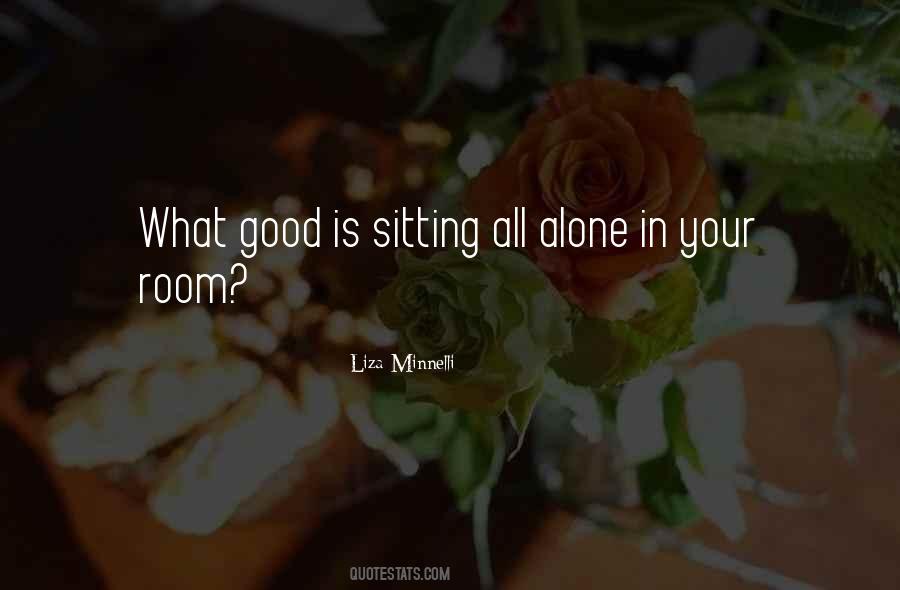 Sitting All Alone Quotes #1361876