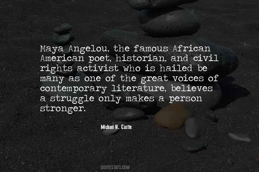 Quotes About Maya Angelou #10182