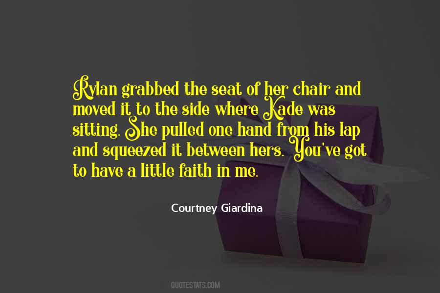 Sitting On His Lap Quotes #777235