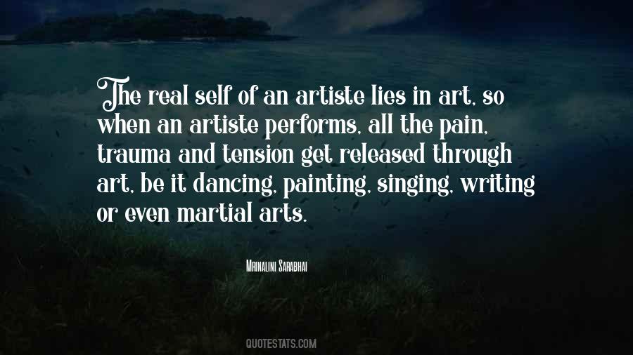 Quotes About Artiste #449763