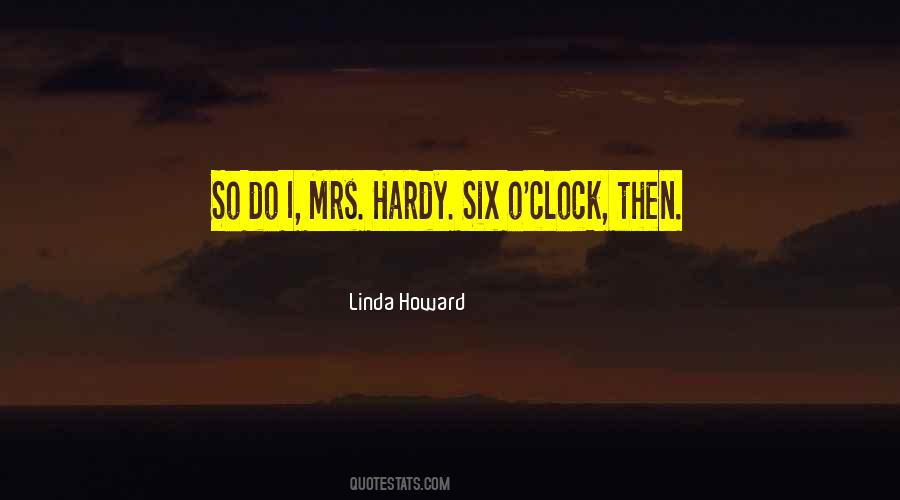 Six O'clock Quotes #1265817