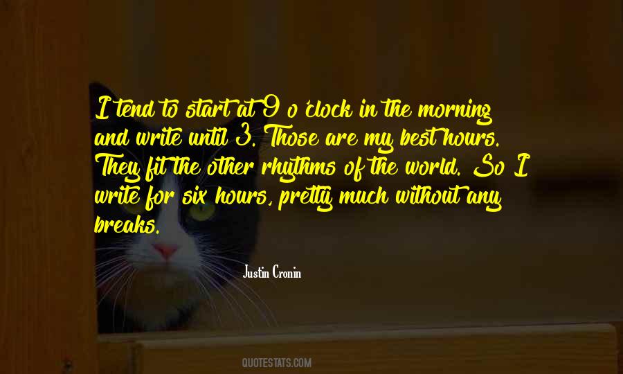 Six O'clock Quotes #1676715
