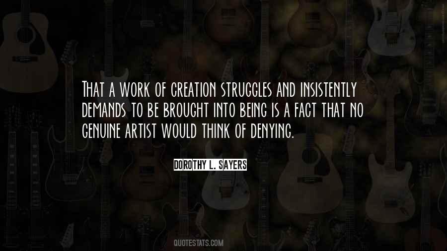 Quotes About Artistic Creation #1342561