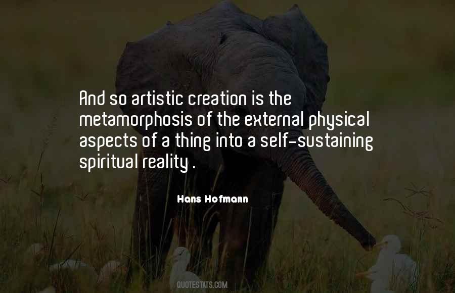 Quotes About Artistic Creation #314733