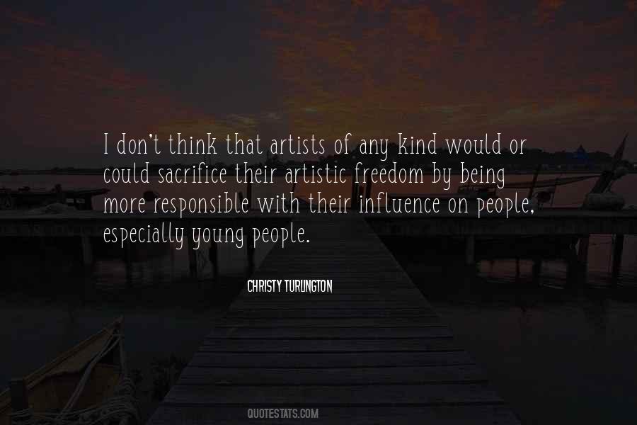 Quotes About Artistic People #1197362