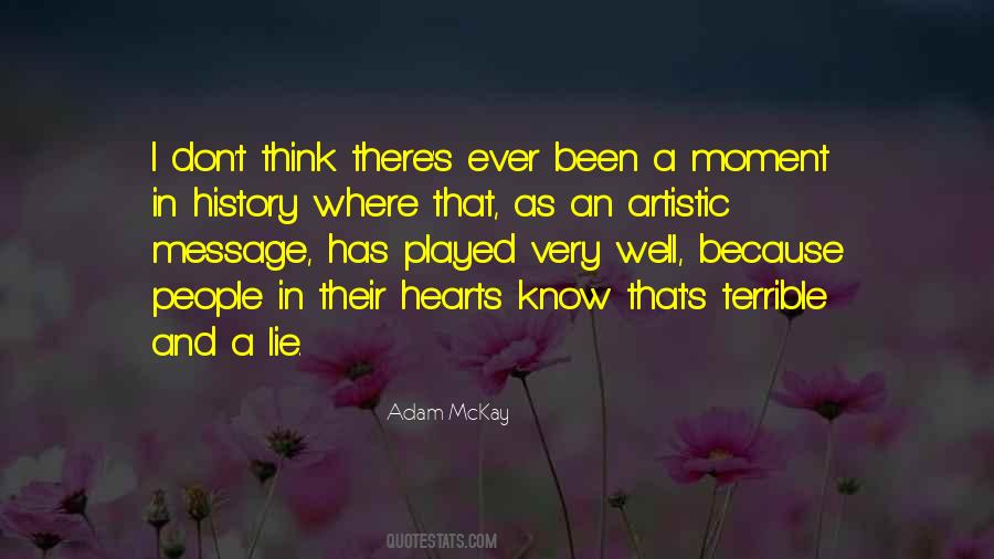 Quotes About Artistic People #20345