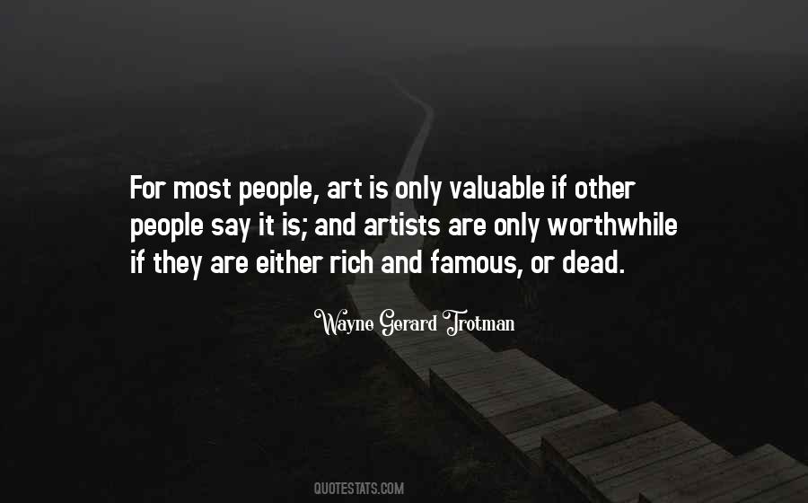 Quotes About Artistic People #493164
