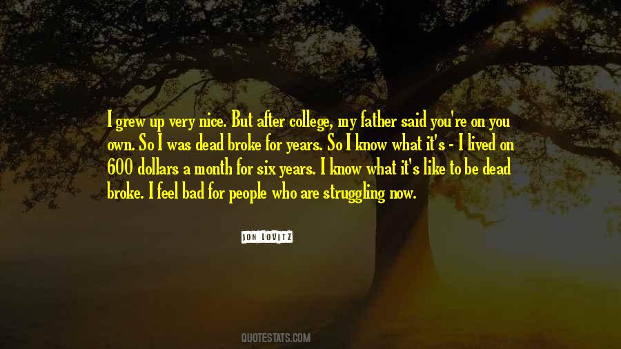 Quotes About After College #1802546