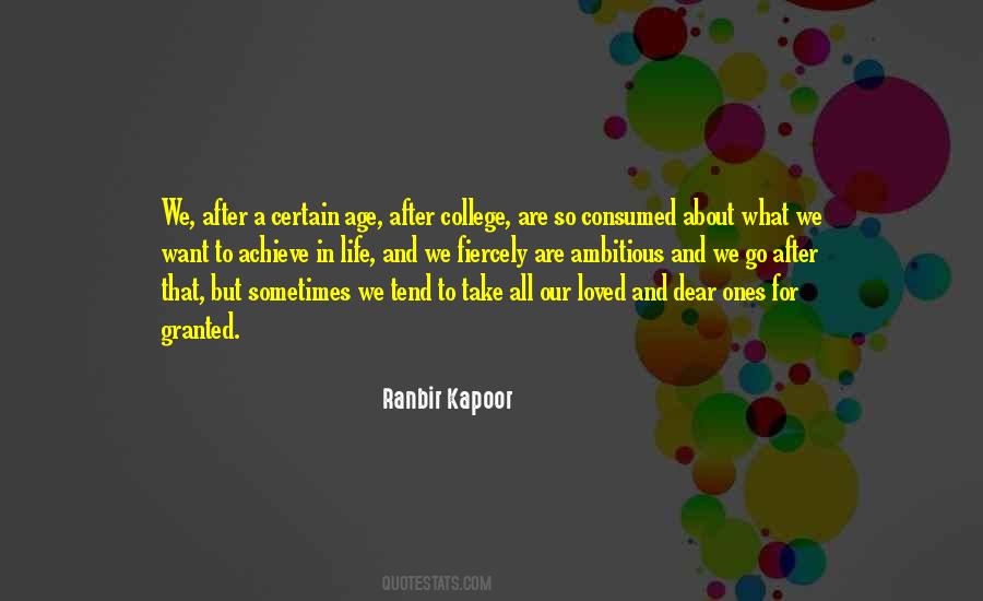 Quotes About After College #630408