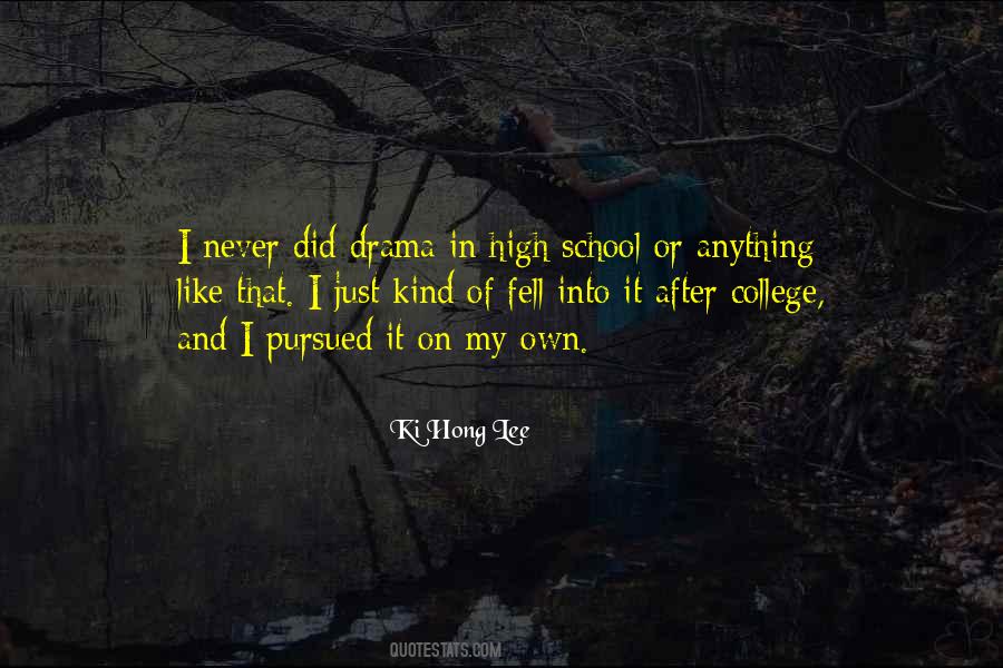 Quotes About After College #912594