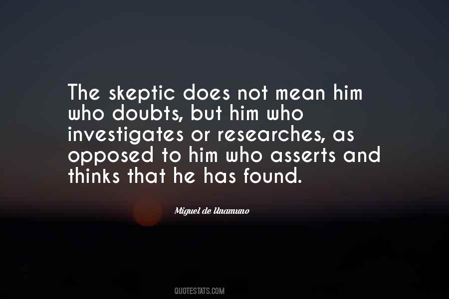 Skeptic Quotes #1555304