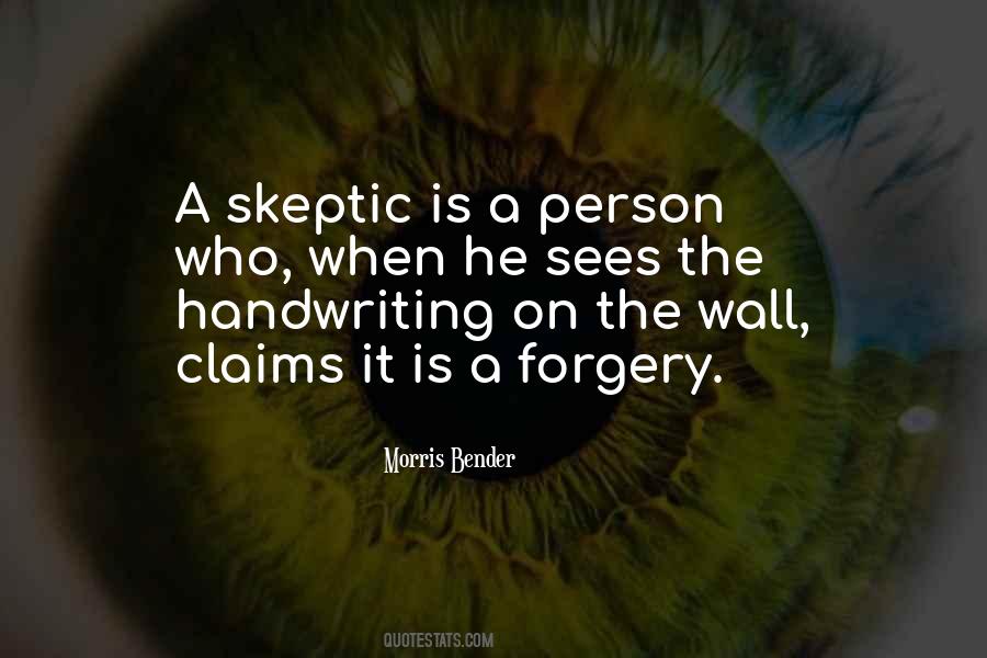 Skeptic Quotes #401384