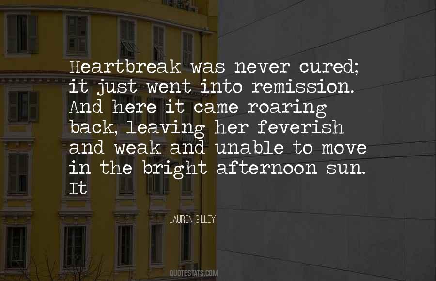 Quotes About Afternoon Sun #1824105