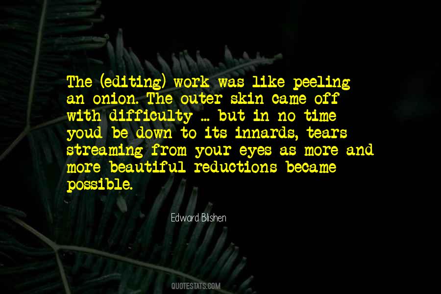 Skin Peeling Quotes #537188