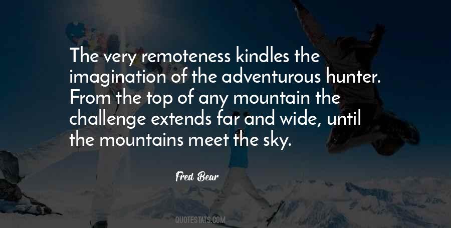 Sky And Mountain Quotes #1181793