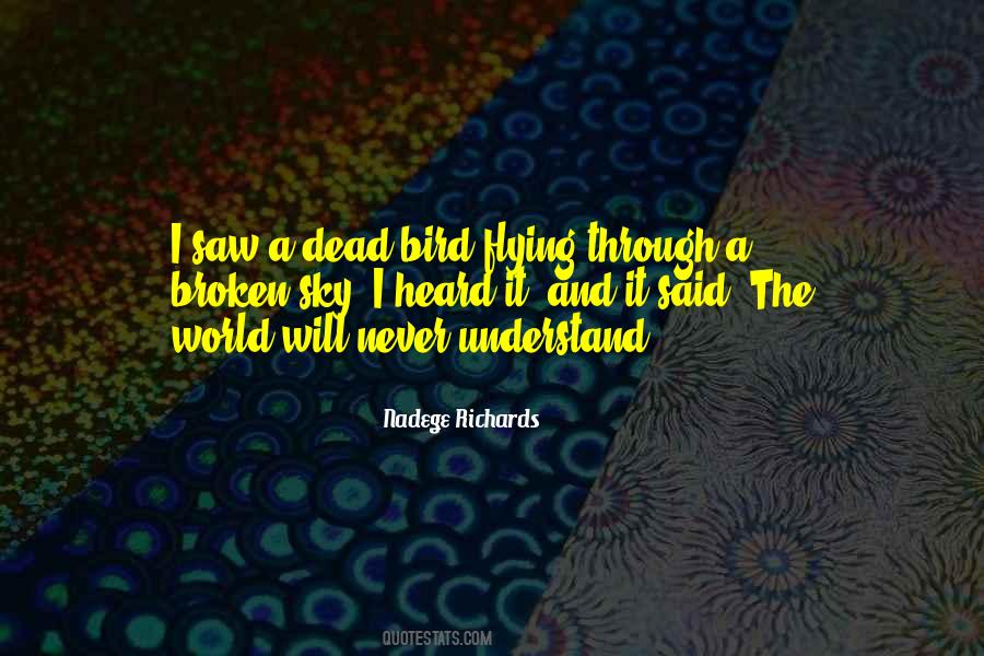 Sky Bird Quotes #1553918