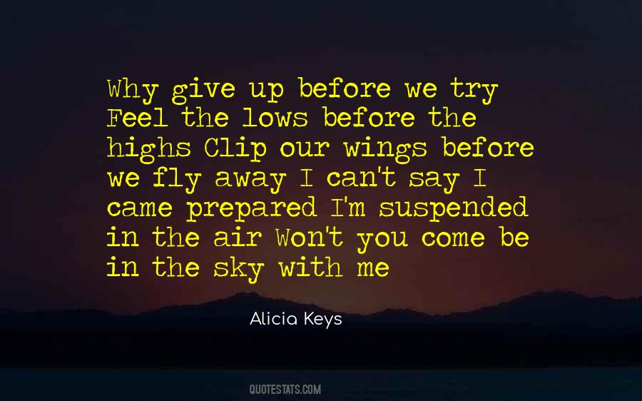 Sky Fly Quotes #756466