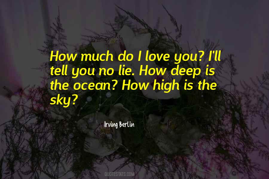 Sky High Love Quotes #725129