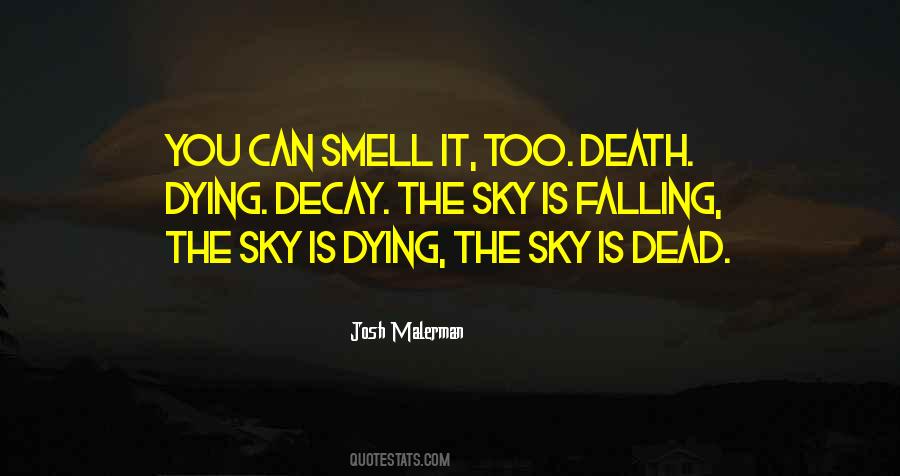 Top 32 Sky Is Falling Quotes: Famous Quotes & Sayings About Sky Is Falling