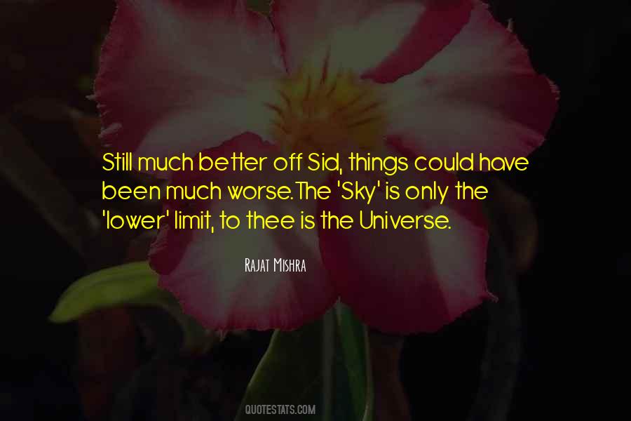 Sky Limit Quotes #963953