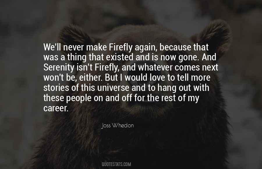 Quotes About Joss Whedon #224415