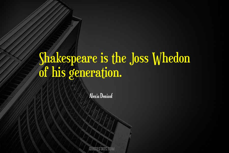 Quotes About Joss Whedon #979898