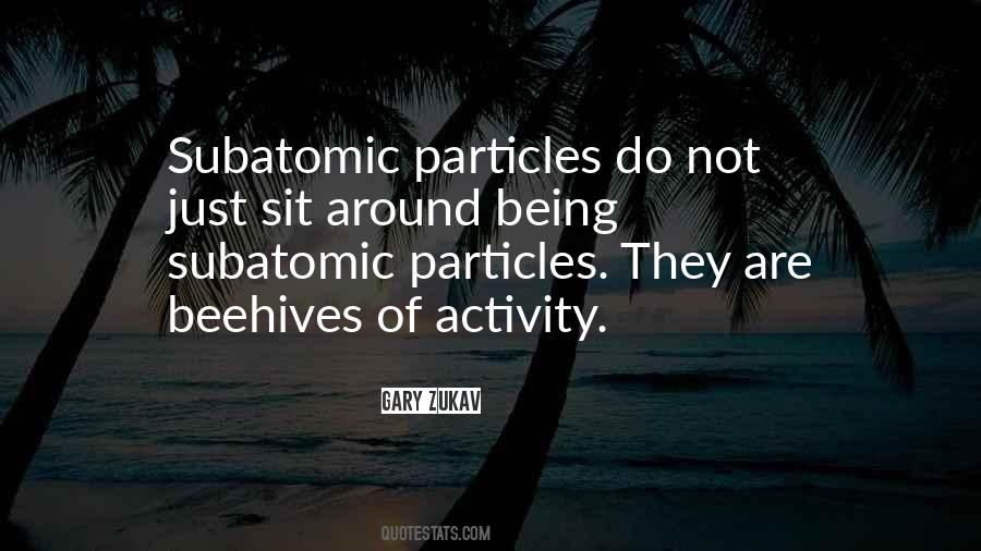 Quotes About Subatomic #317396