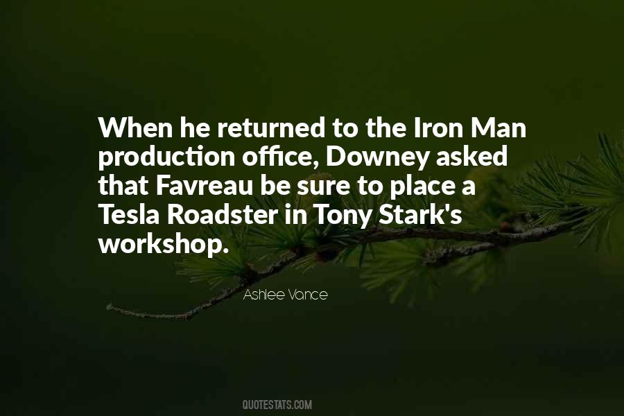 Quotes About Tony Stark #1848451