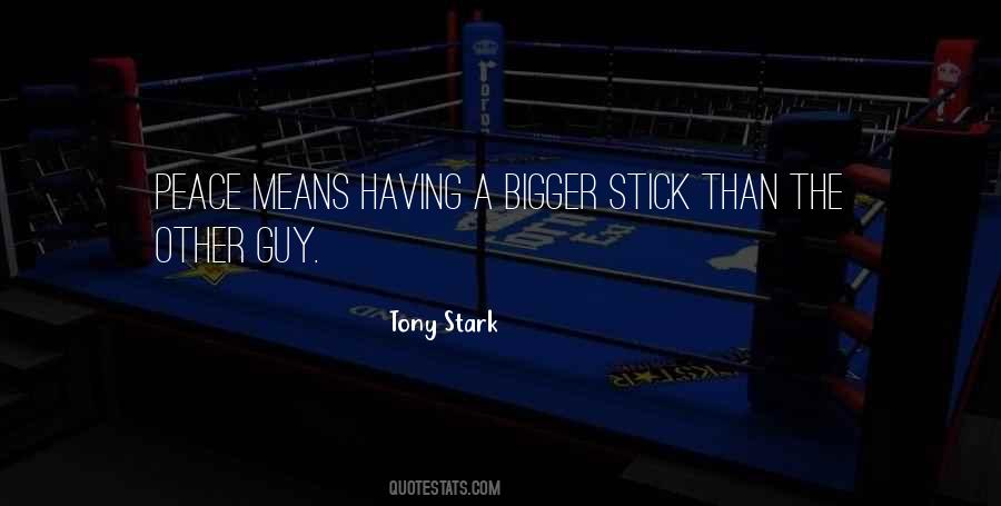 Quotes About Tony Stark #832415