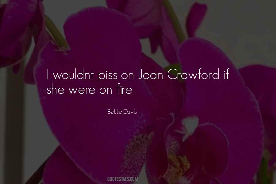 Quotes About Joan Crawford #433638