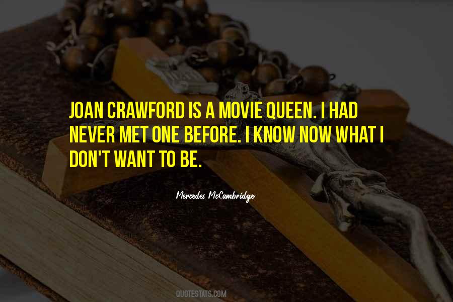 Quotes About Joan Crawford #501149