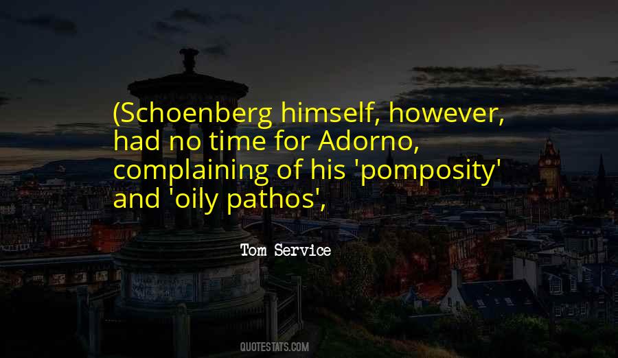 Quotes About Schoenberg #643380