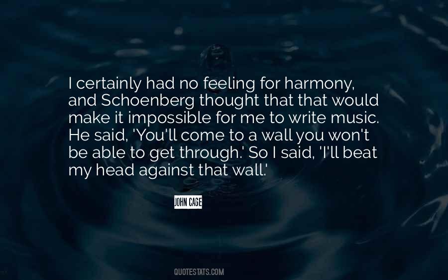 Quotes About Schoenberg #940141