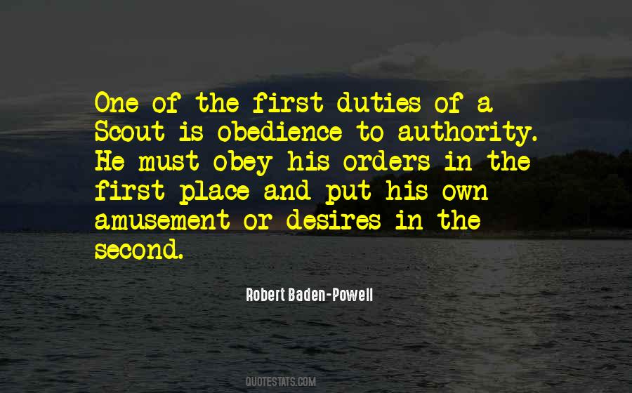 Quotes About Baden Powell #435755