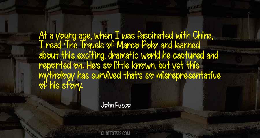 Quotes About Marco Polo #1448780