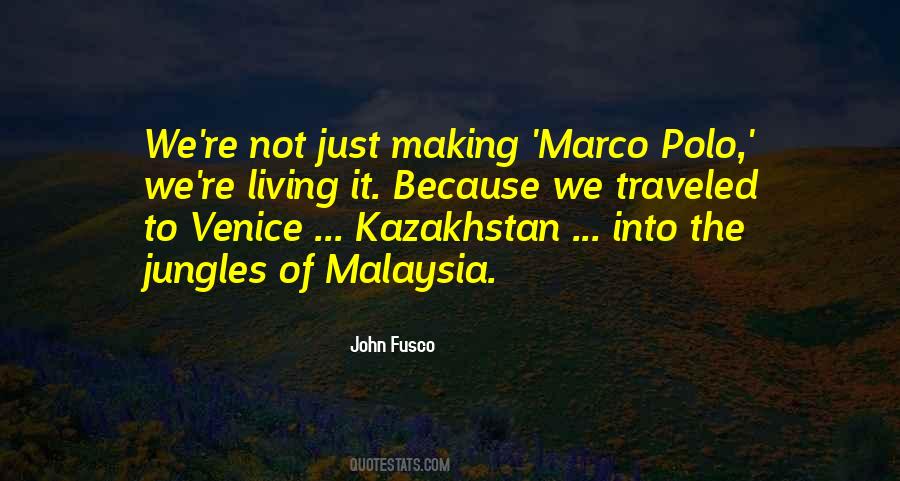 Quotes About Marco Polo #328226