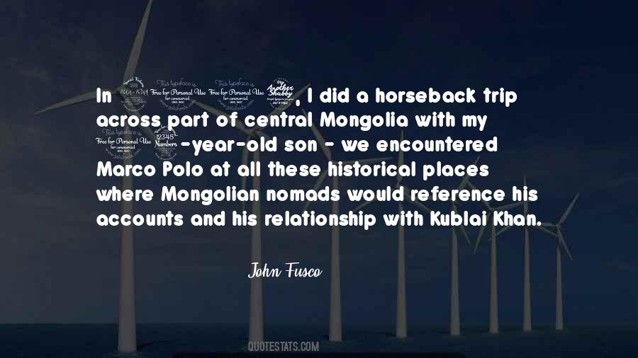Quotes About Marco Polo #837951
