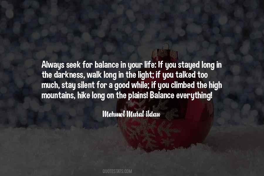 Quotes About Balance In Life #279347