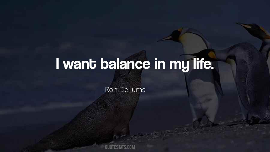 Quotes About Balance In Life #405059