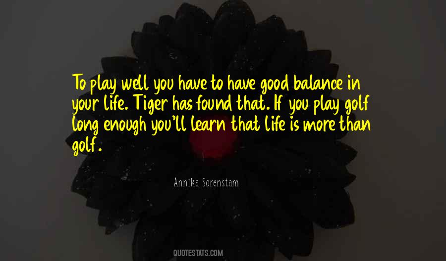 Quotes About Balance In Life #580884