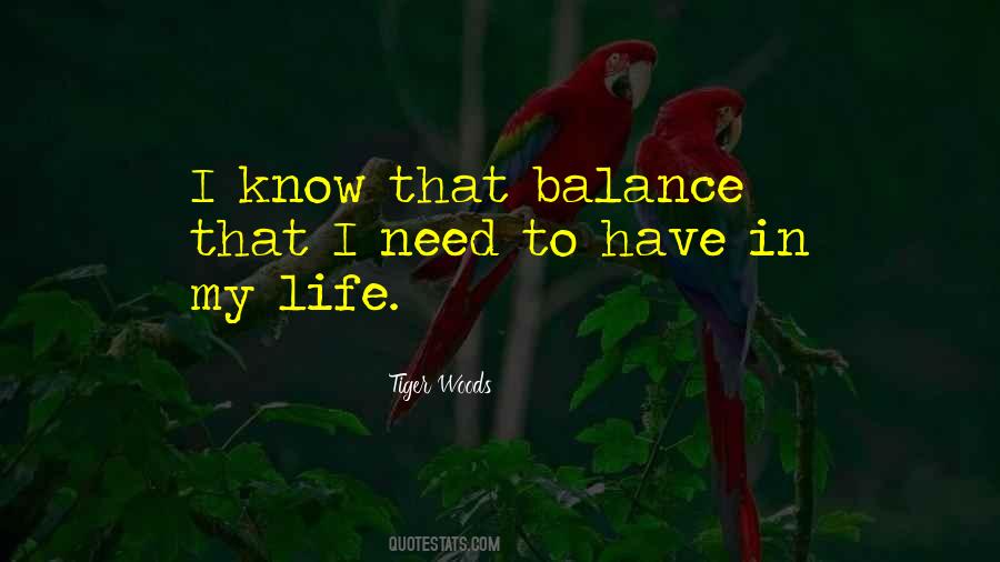 Quotes About Balance In Life #624574