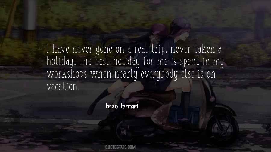 Quotes About Enzo Ferrari #115512