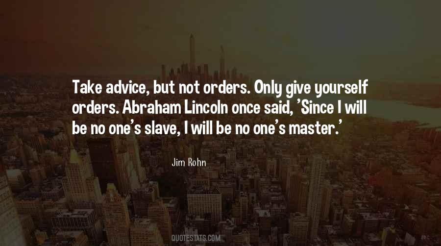 Slave Master Quotes #217149