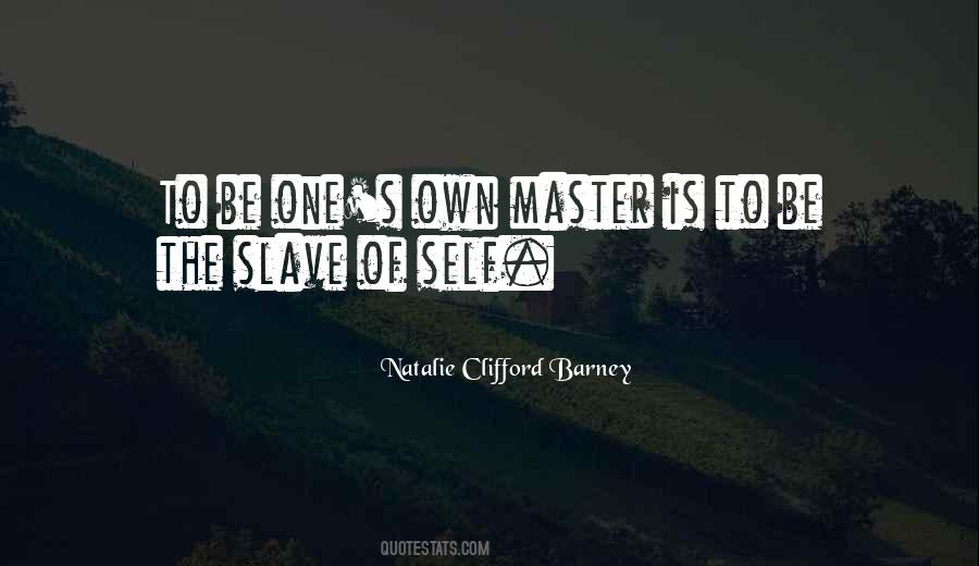 Slave Master Quotes #449883
