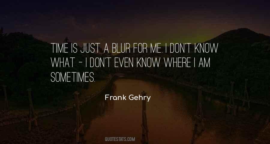 Quotes About Blur #1141797